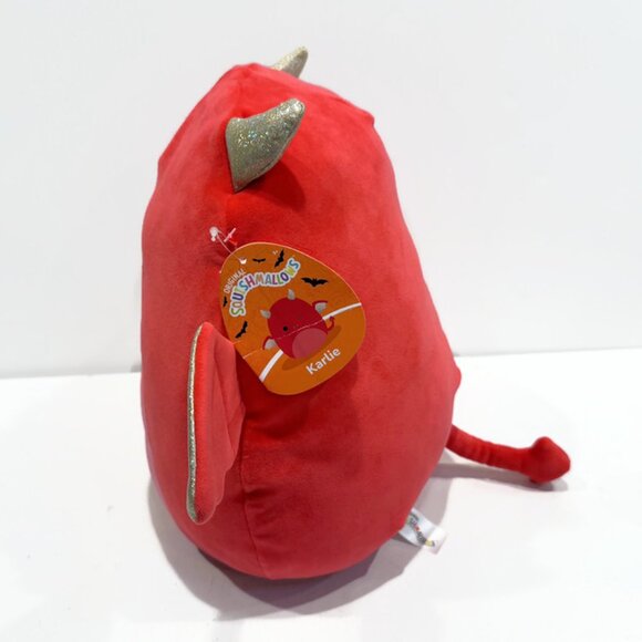 Squishmallows - Karlie the Devil Bat, 12 Inch, Hot Pink, Metallic Highlights - Picture 4 of 10